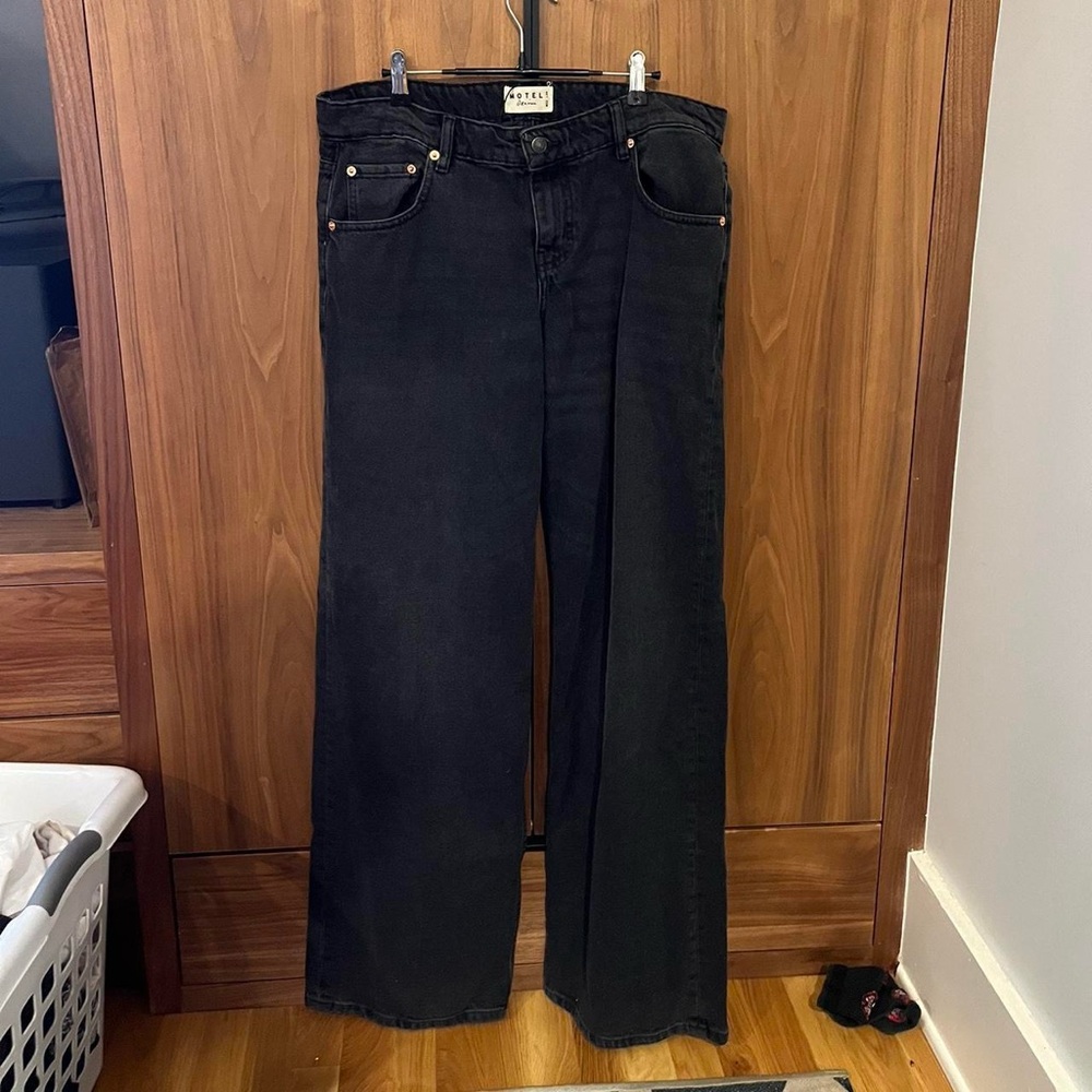 Motel Rocks Black Jeans - Picture 3 of 4